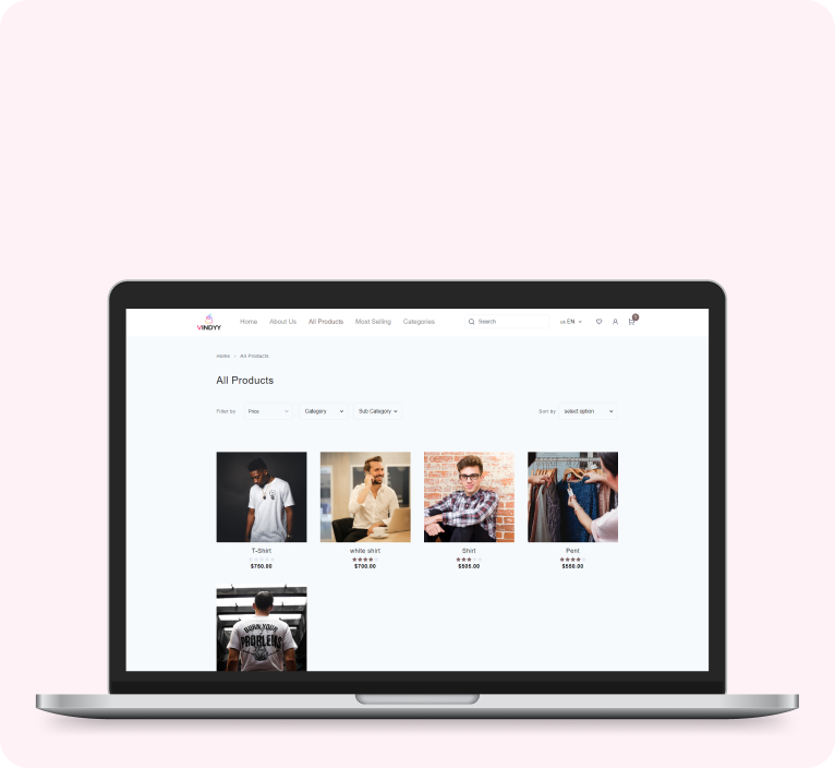 Vindyy - Automated E-Commerce Store Builder